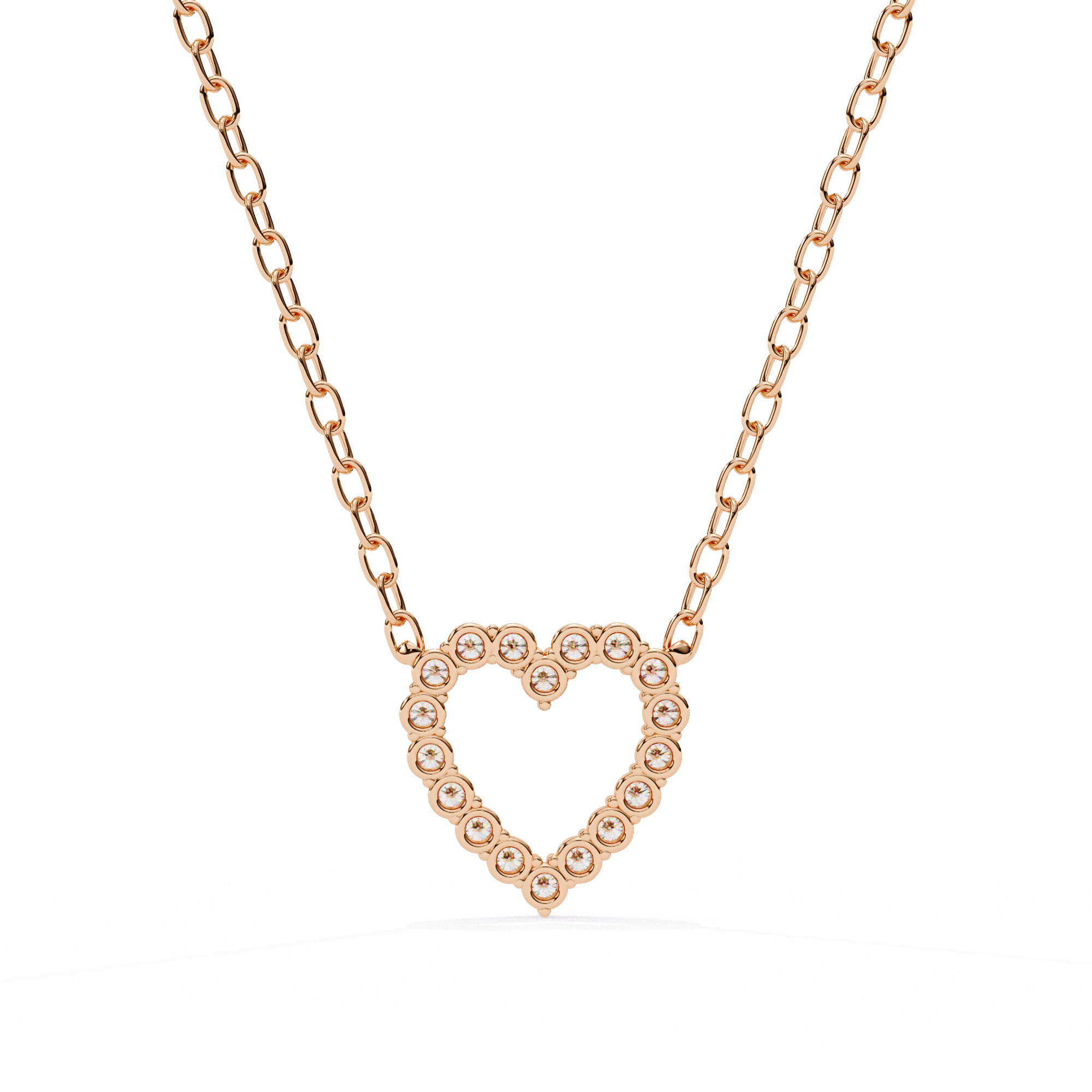 Diamond Heart Pendant