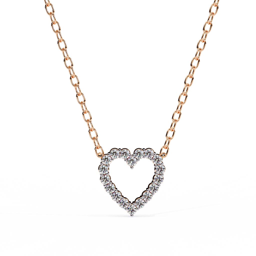 Diamond Heart Pendant