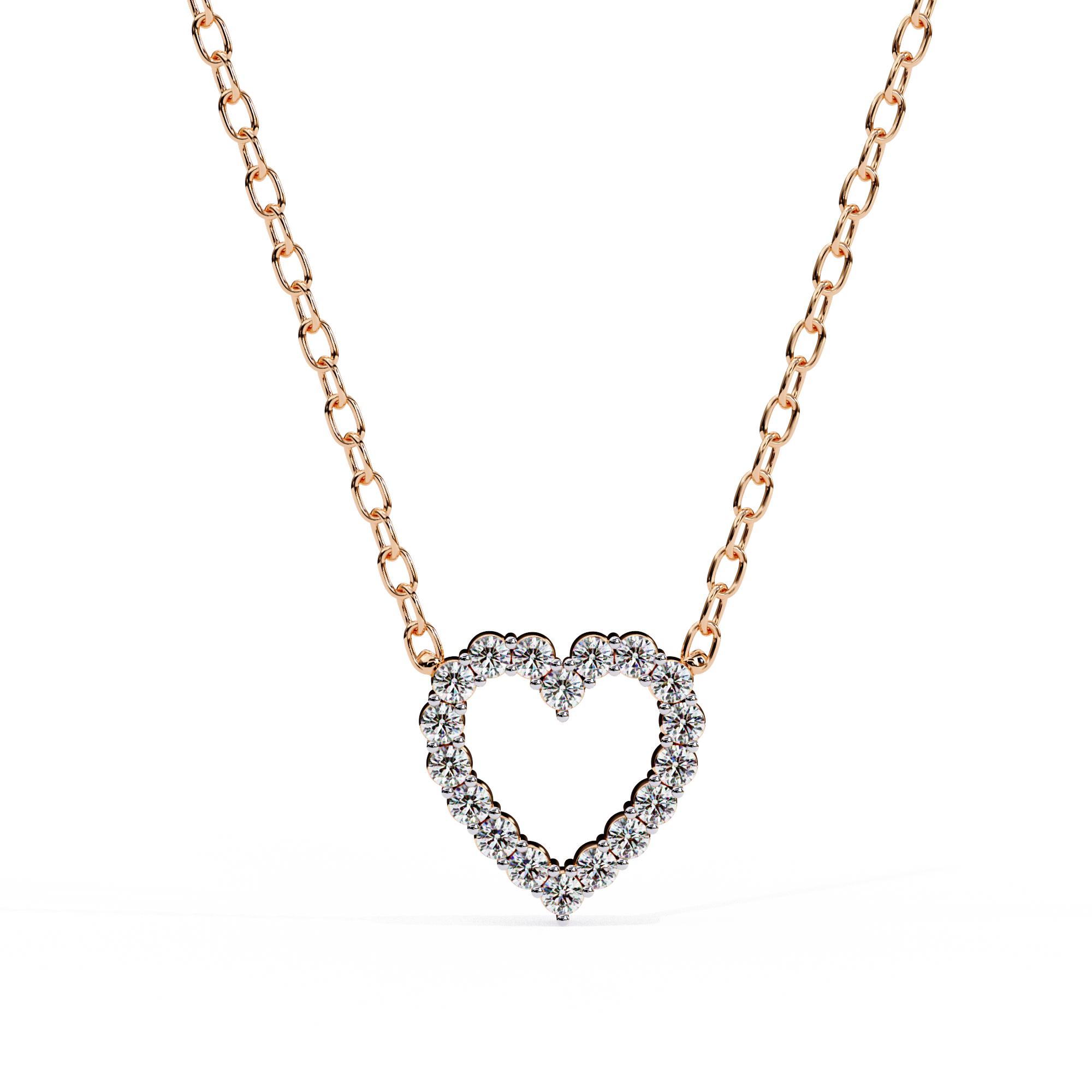 Diamond Heart Pendant