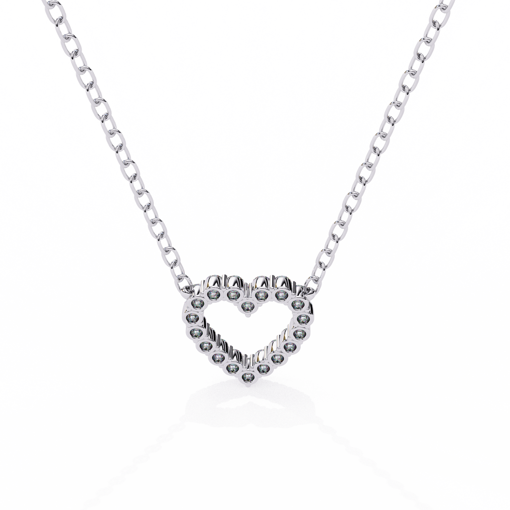 Diamond Heart Pendant