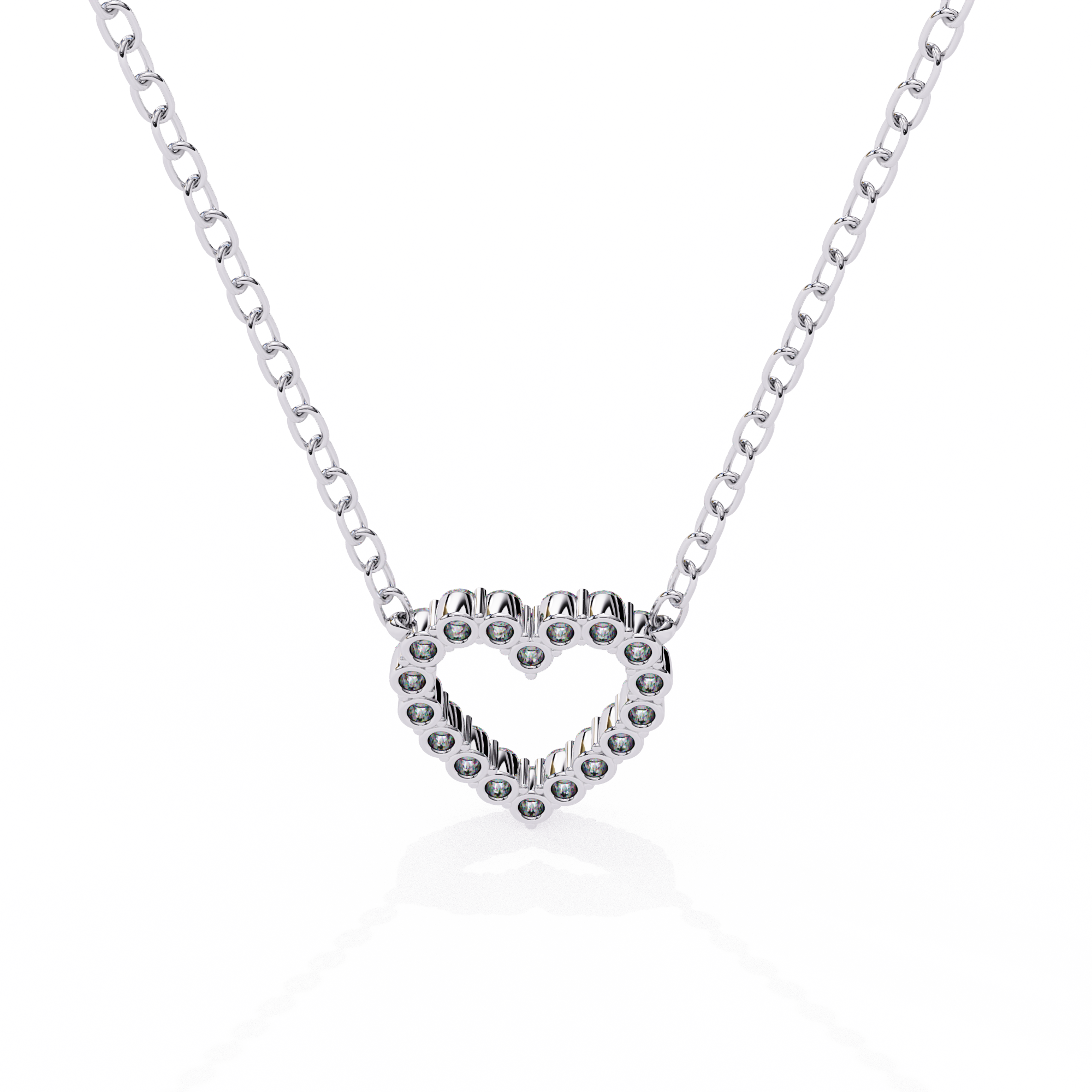 Diamond Heart Pendant
