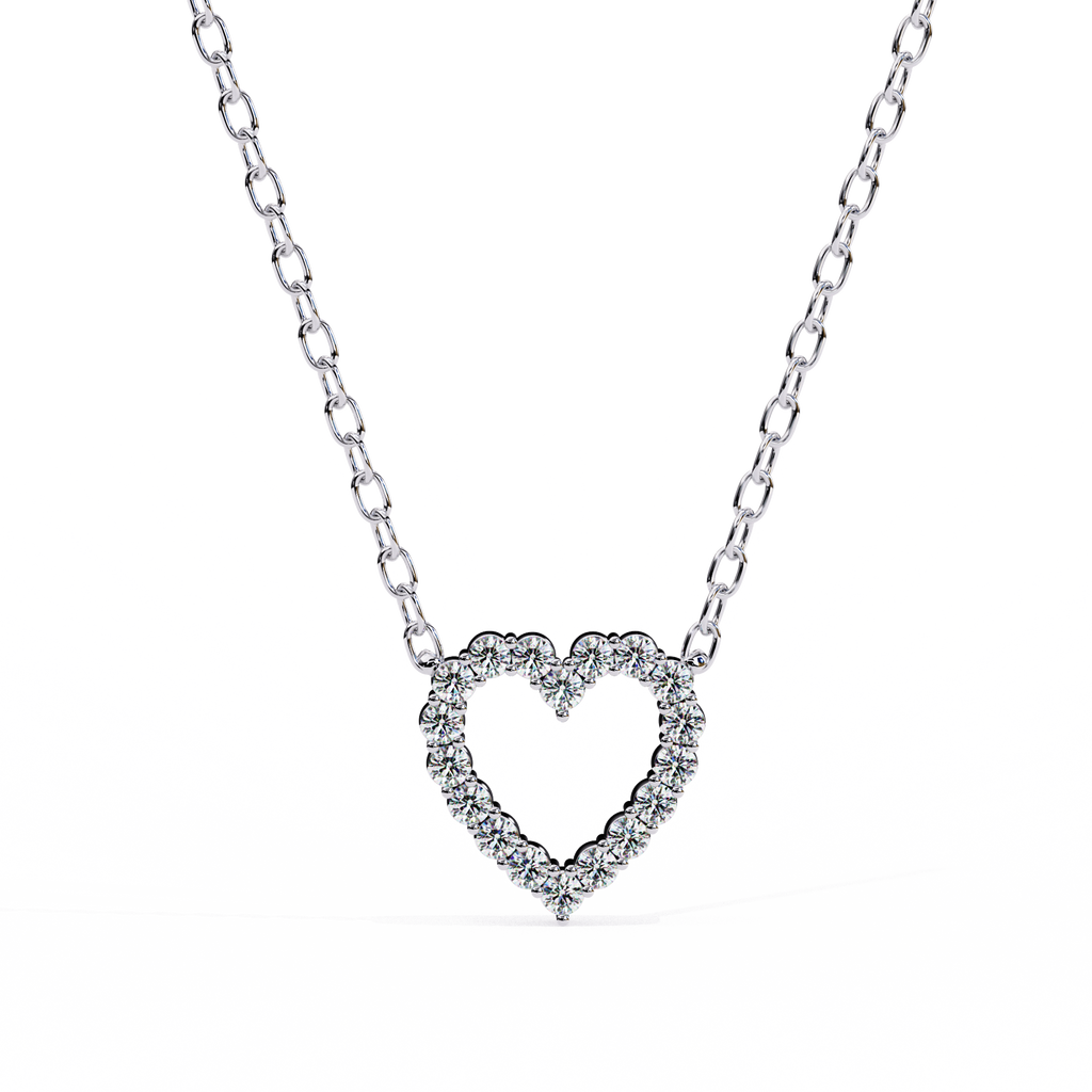 Diamond Heart Pendant