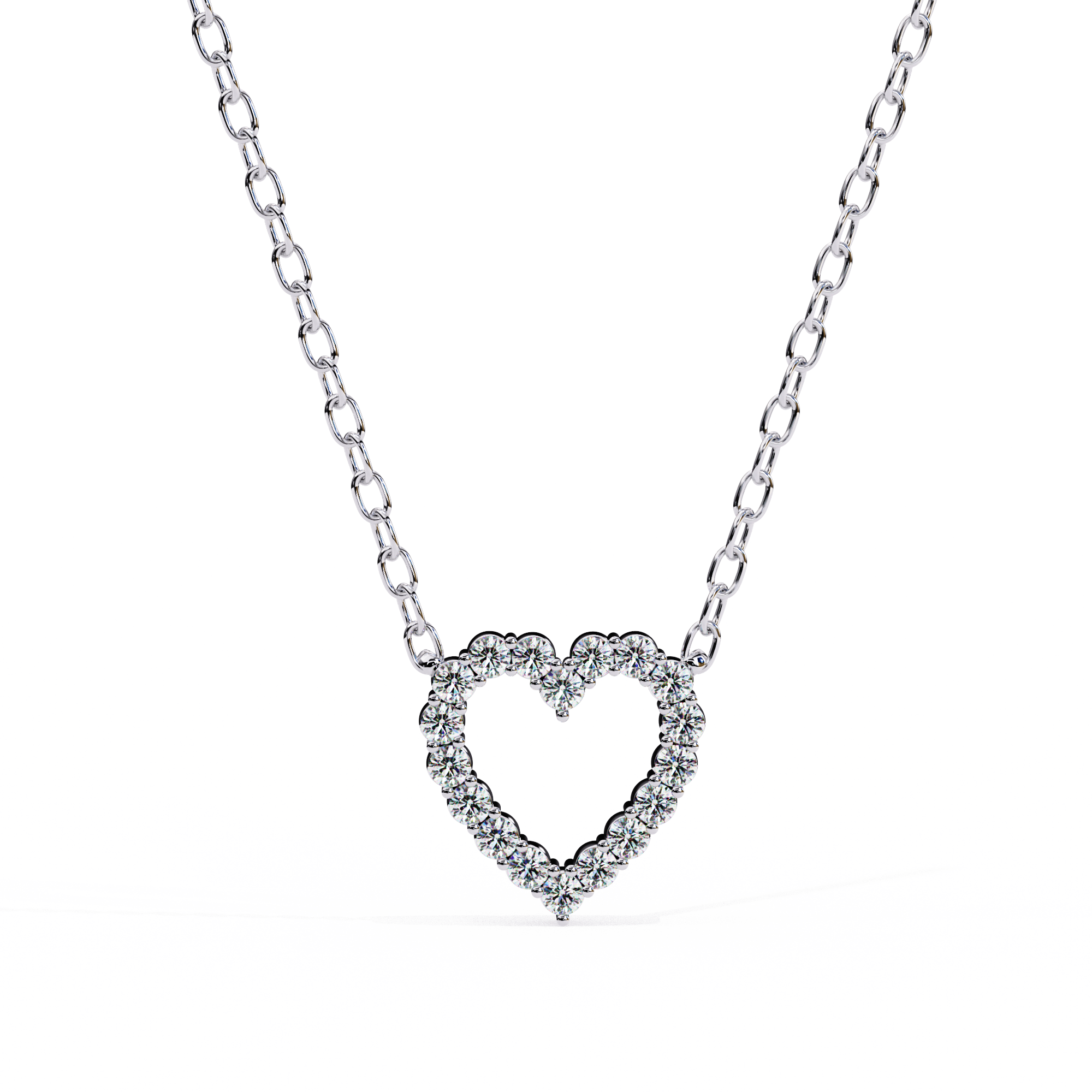 Diamond Heart Pendant