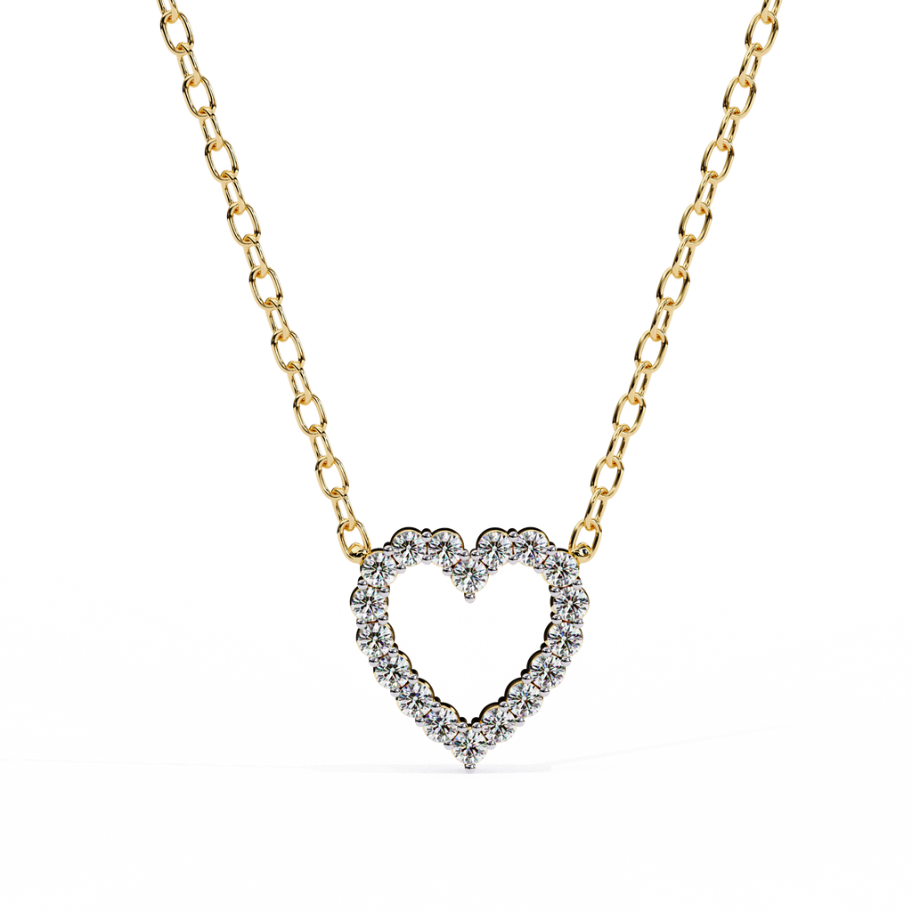 Diamond Heart Pendant