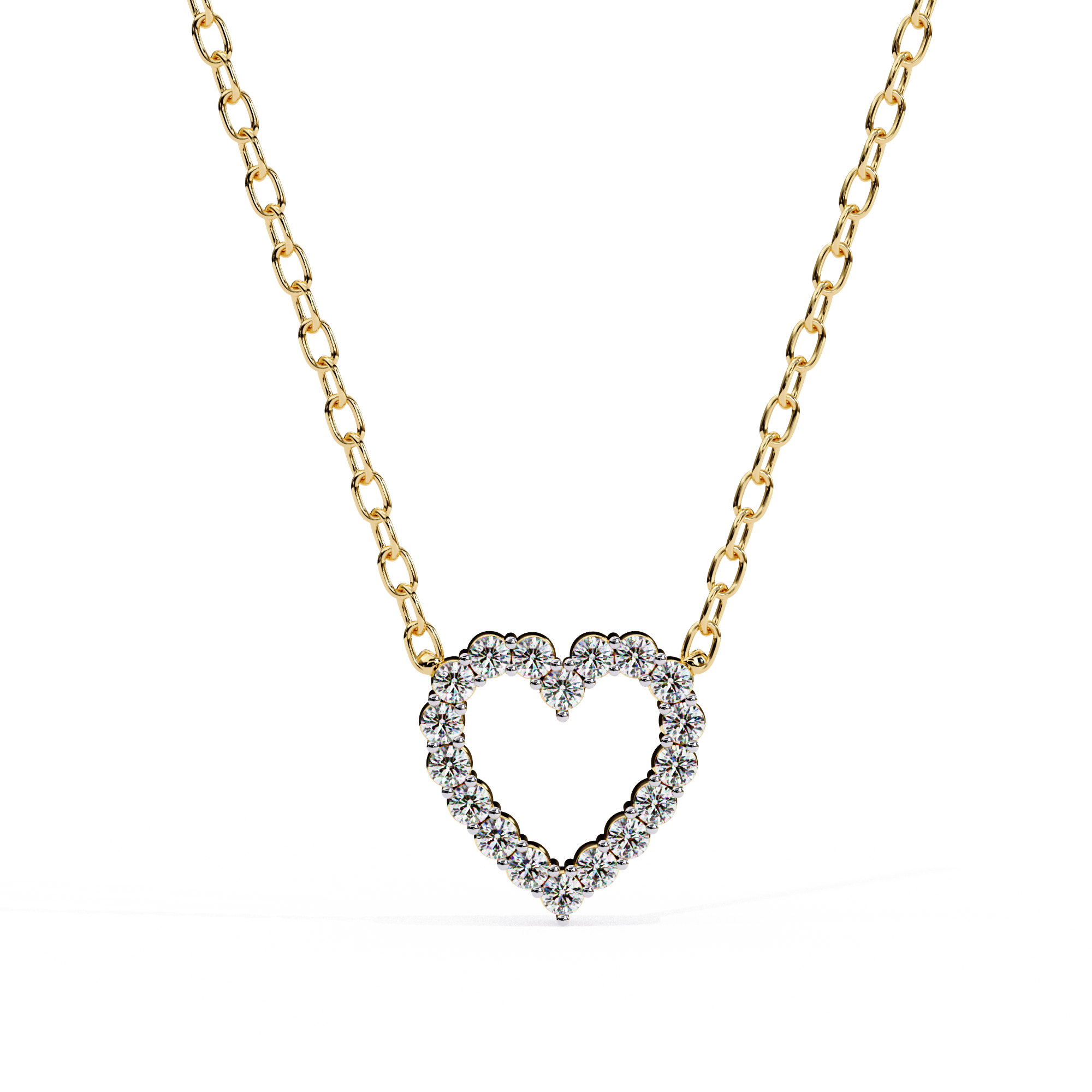 Diamond Heart Pendant