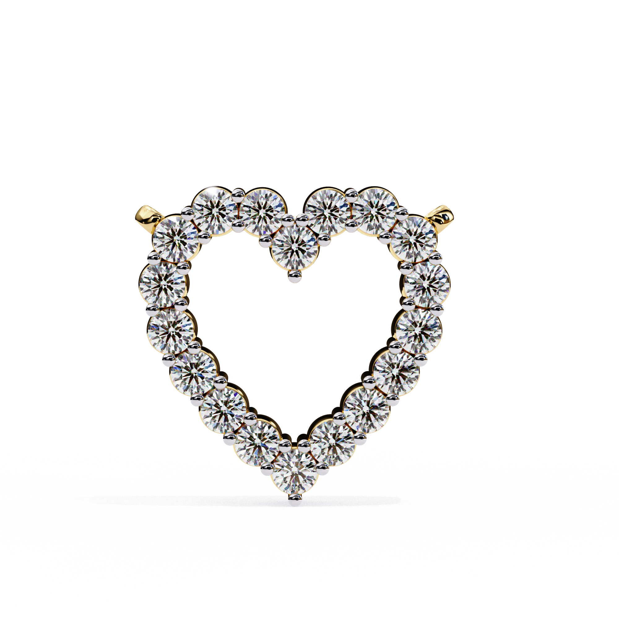 Diamond Heart Pendant