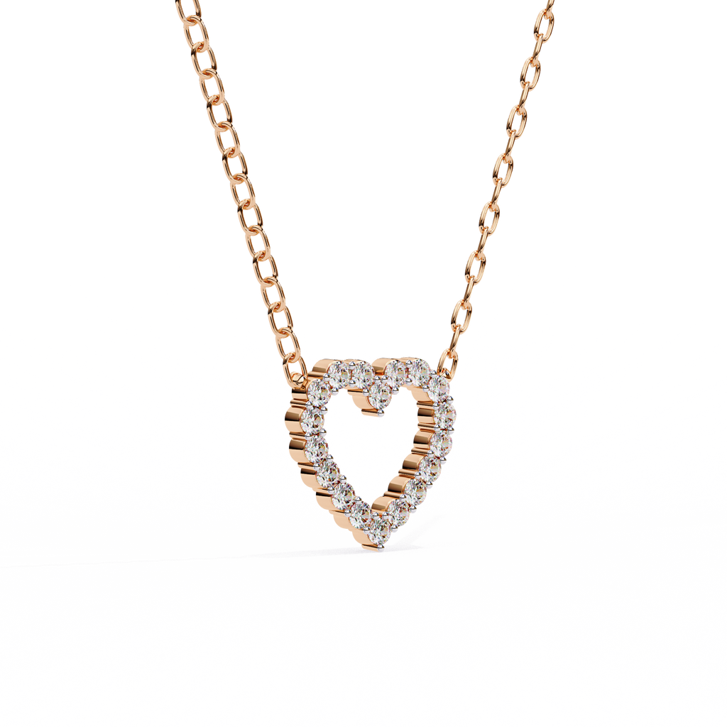Diamond Heart Pendant