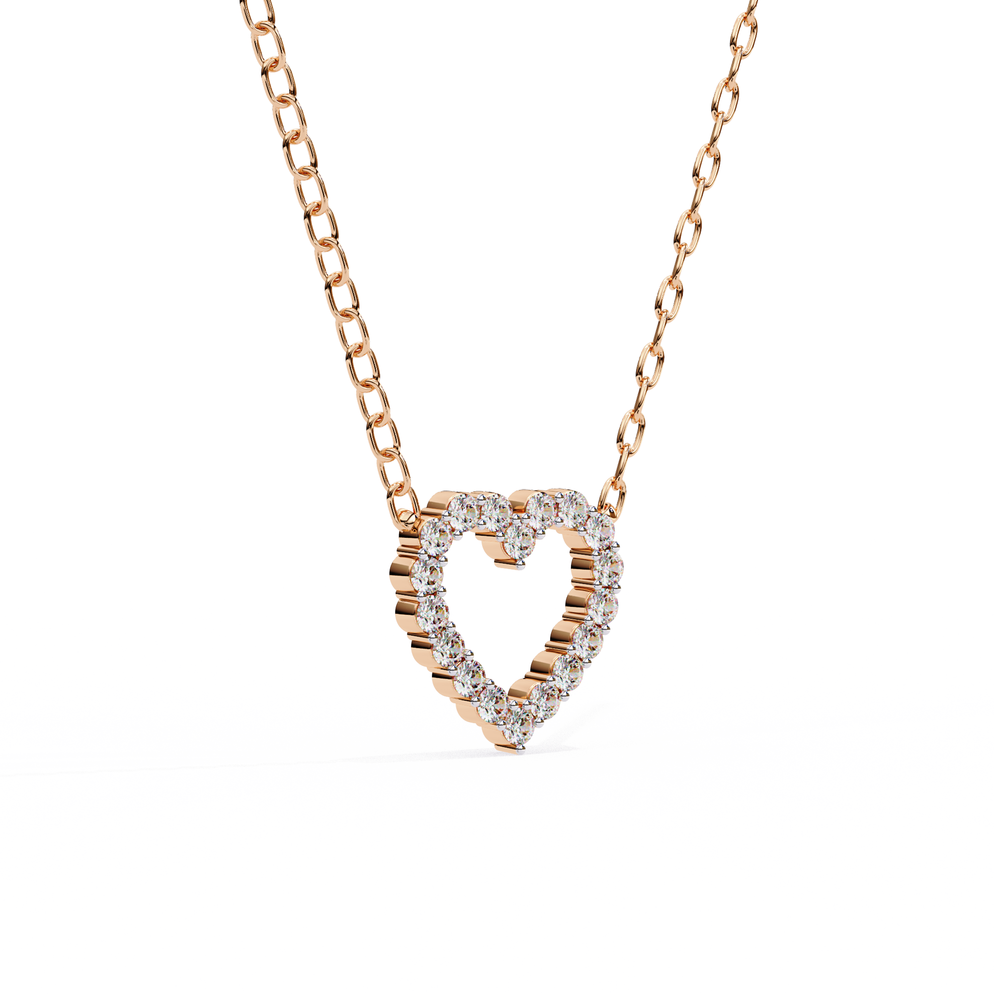 Diamond Heart Pendant