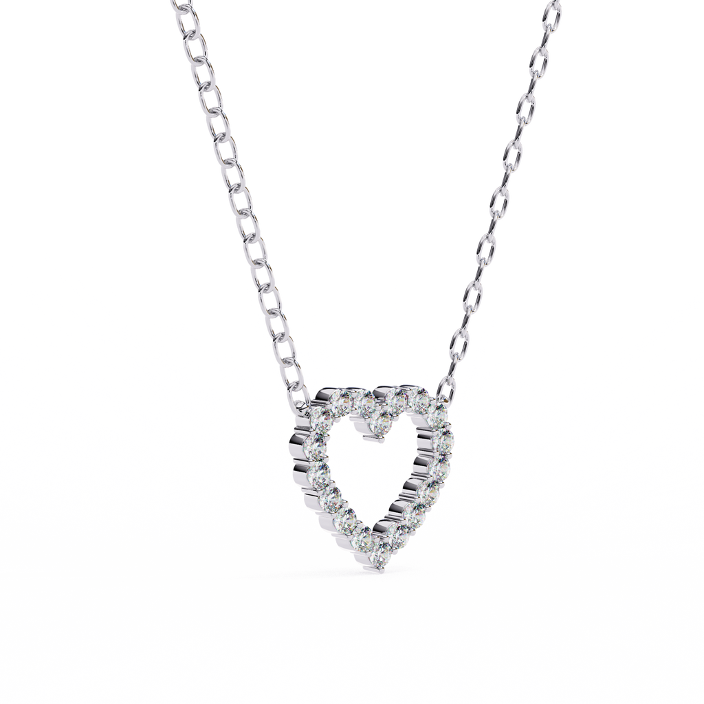 Diamond Heart Pendant