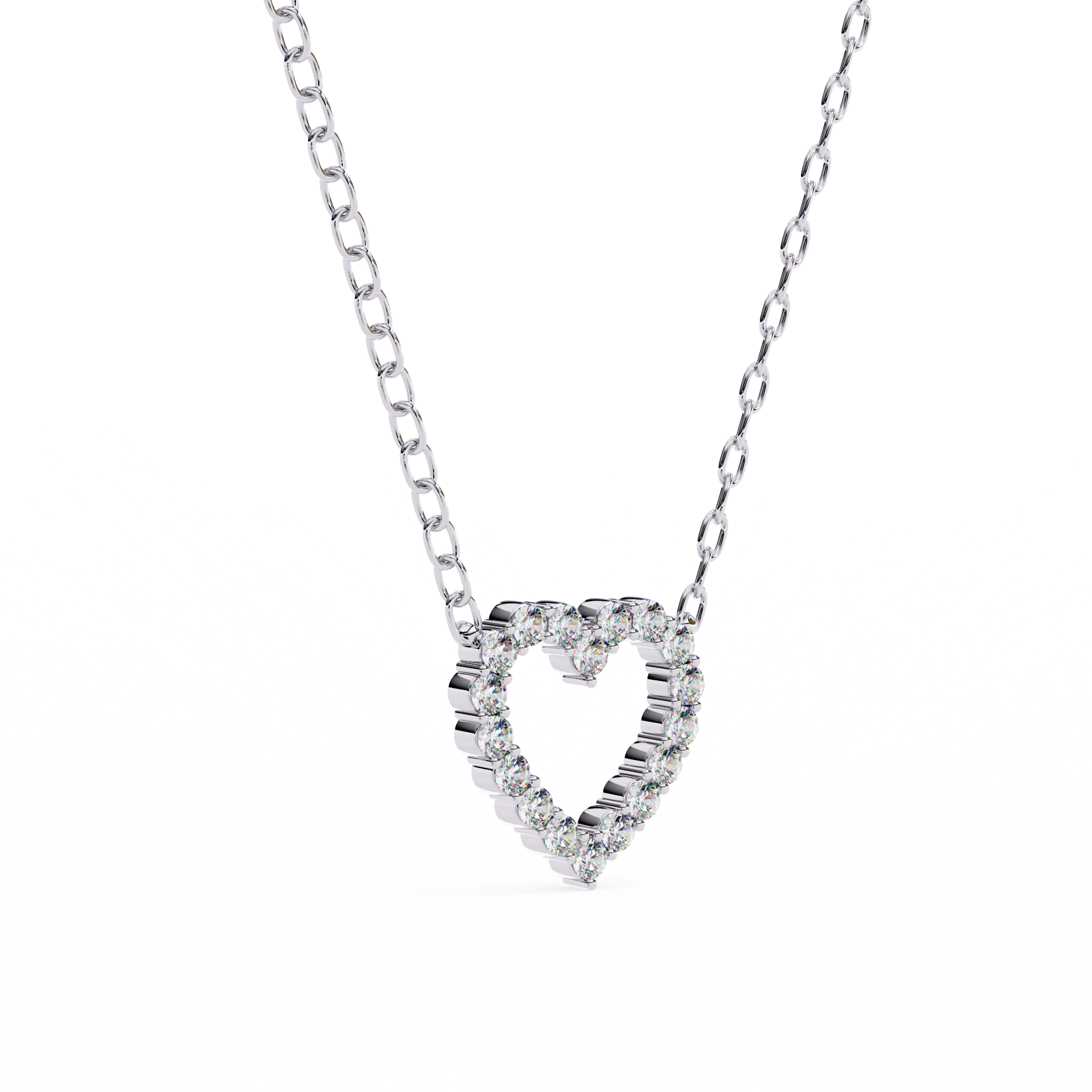 Diamond Heart Pendant