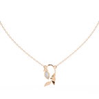 leaf shaped pendant