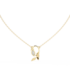leaf shaped pendant