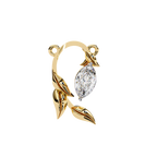leaf shaped pendant