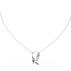 leaf shaped pendant