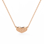 Pave Diamond Heart Pendant