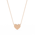 Pave Diamond Heart Pendant