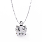 Diamond Solitaire Charm Pendant