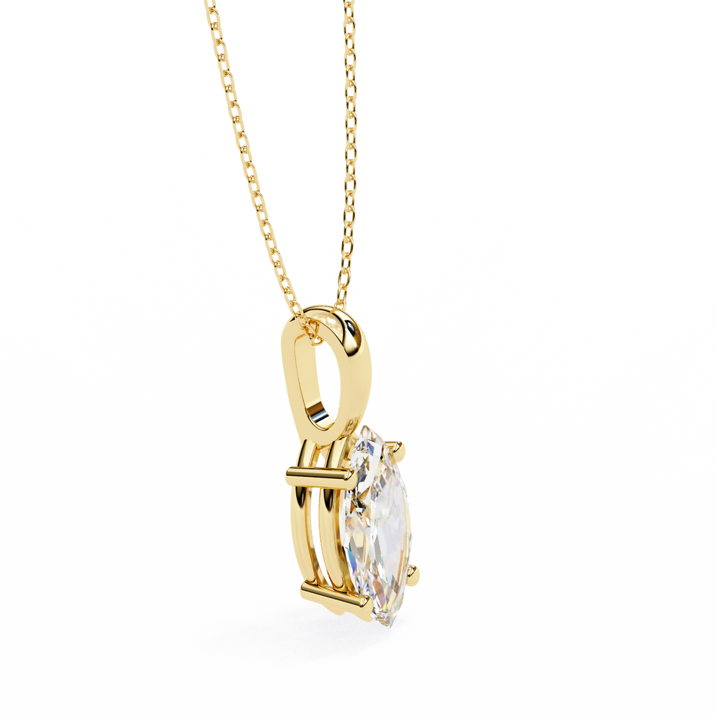 Marquise Diamond Pendant