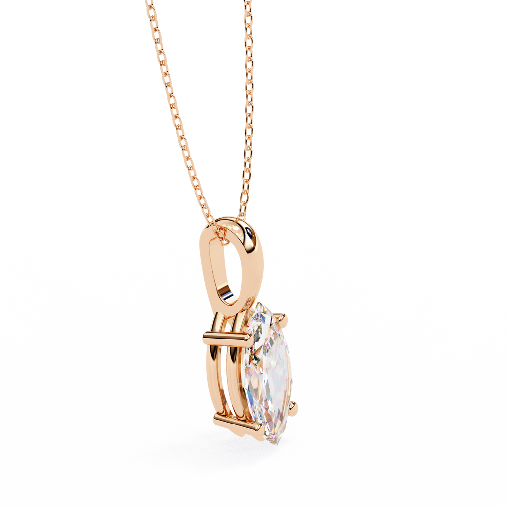 Marquise Diamond Pendant