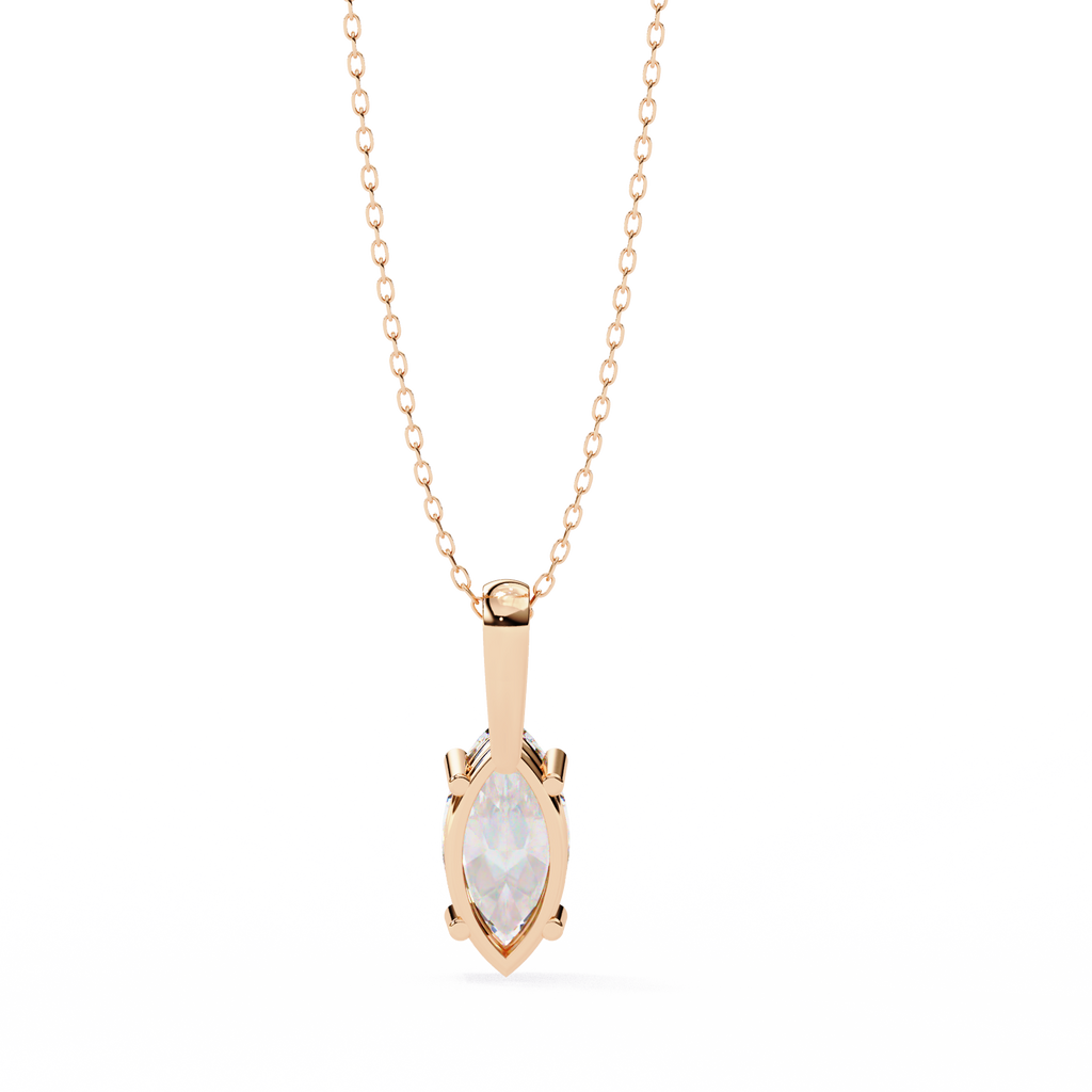 Marquise Diamond Pendant