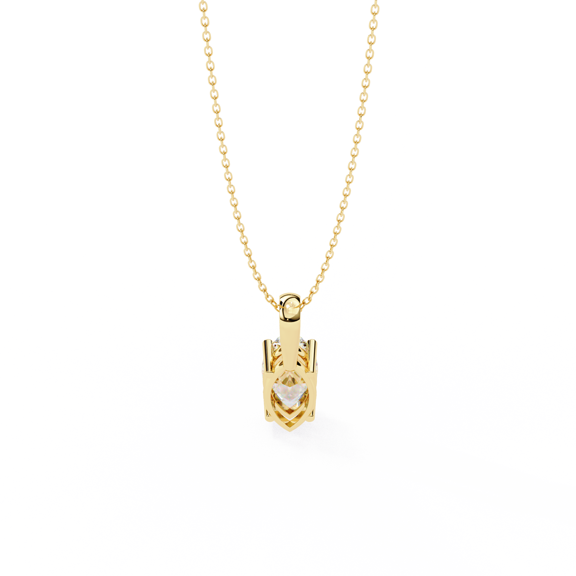 Marquise Diamond Pendant