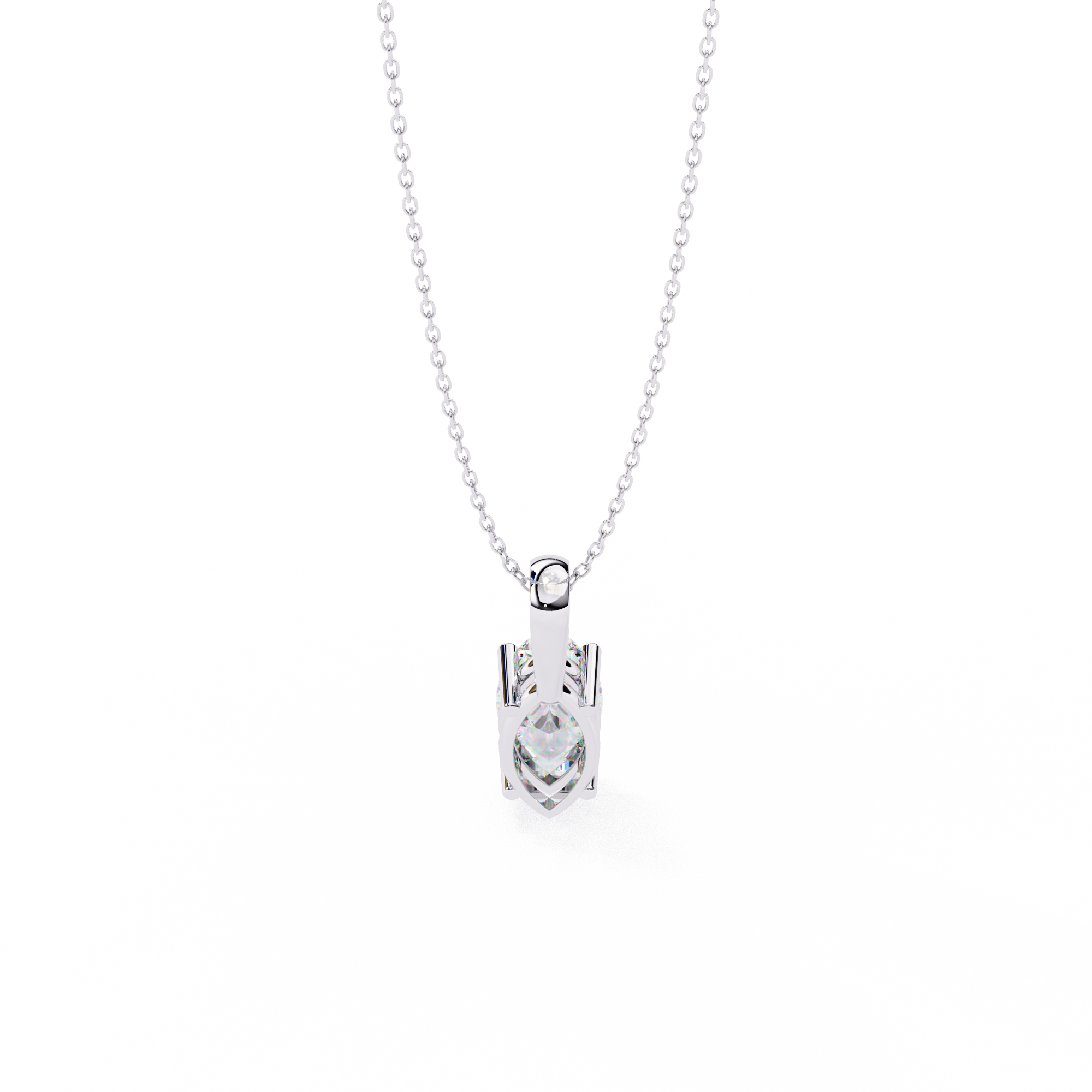 Marquise Diamond Pendant