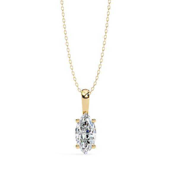 Marquise Diamond Pendant