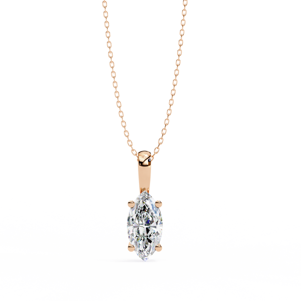 Marquise Diamond Pendant