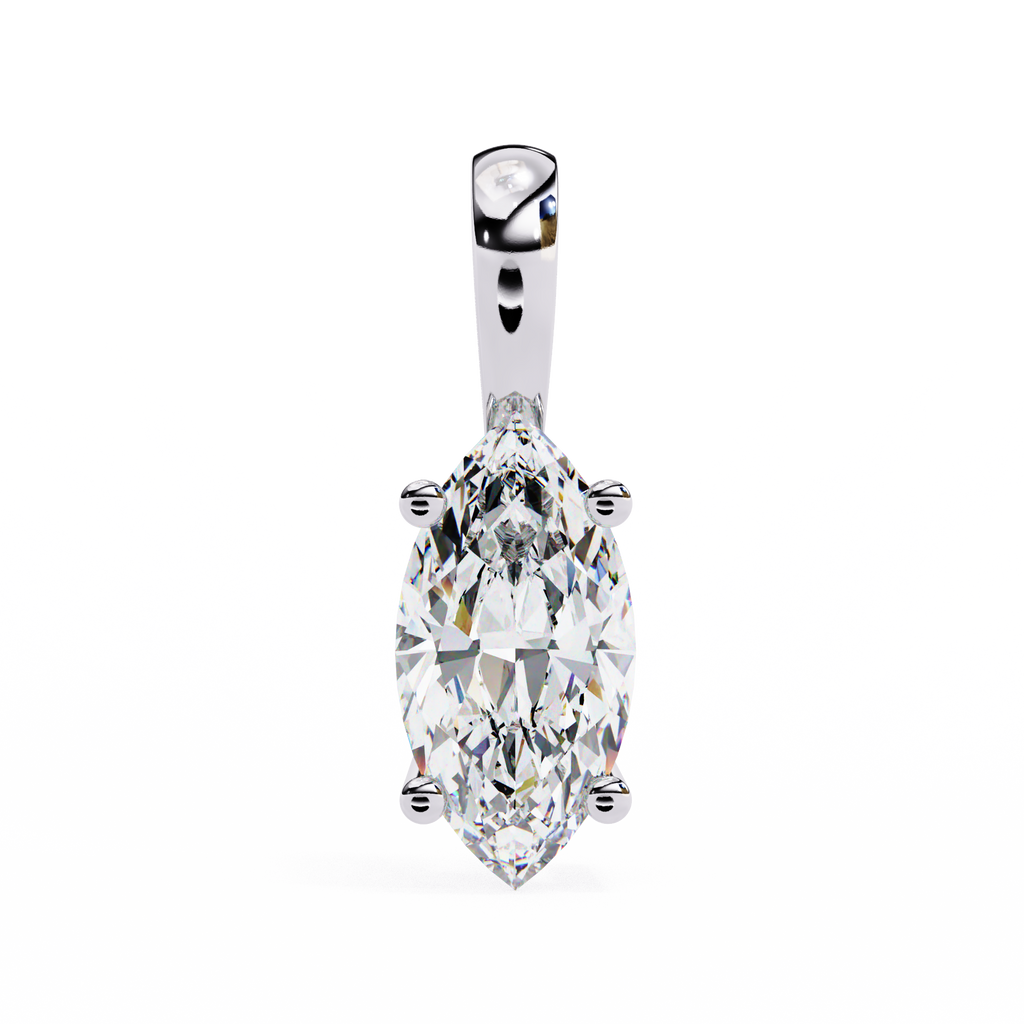 Marquise Diamond Pendant