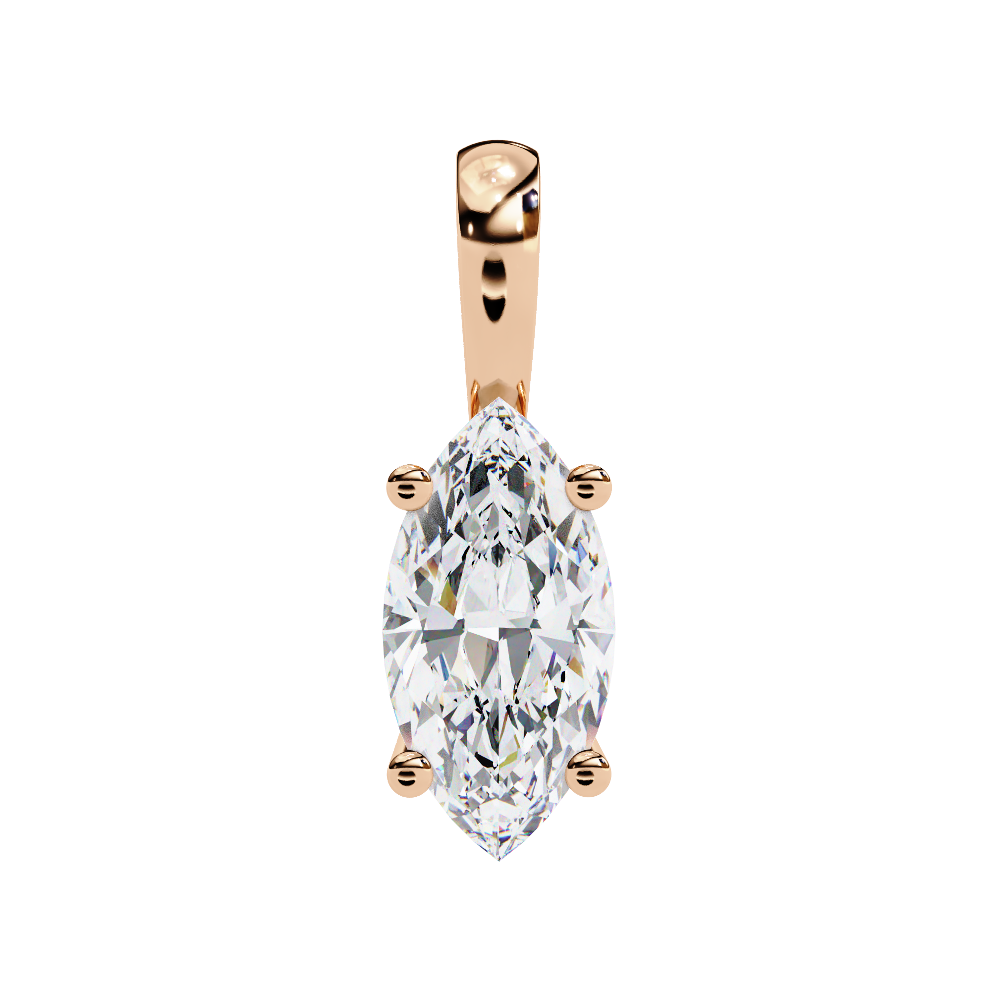 Marquise Diamond Pendant