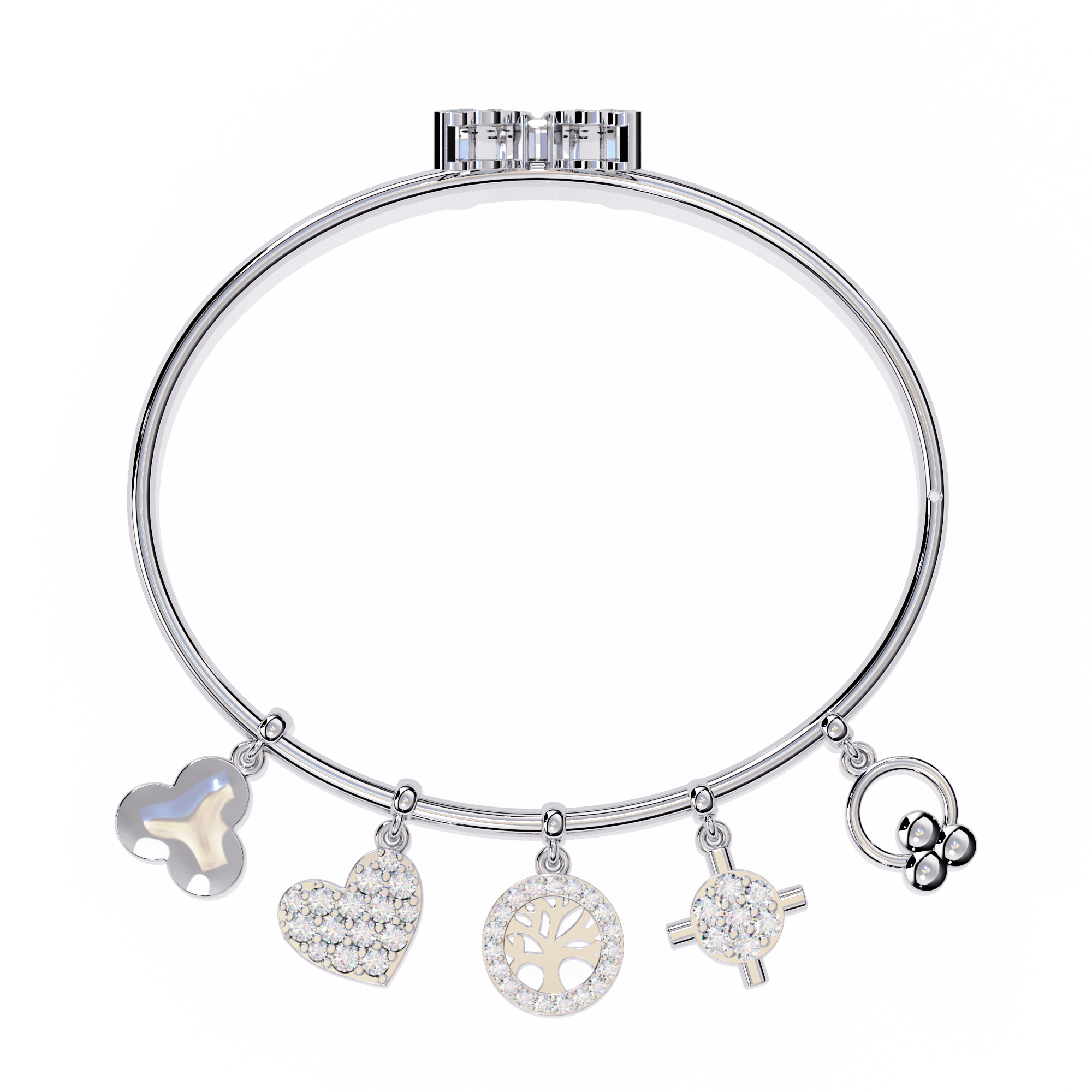 Lucky Charm Diamond Bracelet