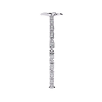 Floral Center Diamond Bracelet