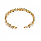 Floral Vine Diamond Bracelet