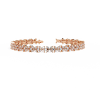 Floral Vine Diamond Bracelet