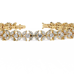 Floral Vine Diamond Bracelet