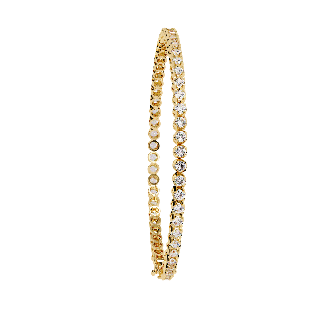 Single Row Diamond Bracelet