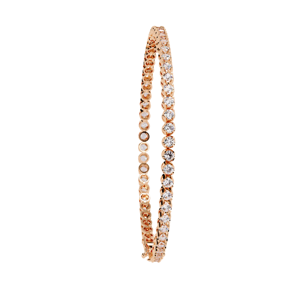 Single Row Diamond Bracelet