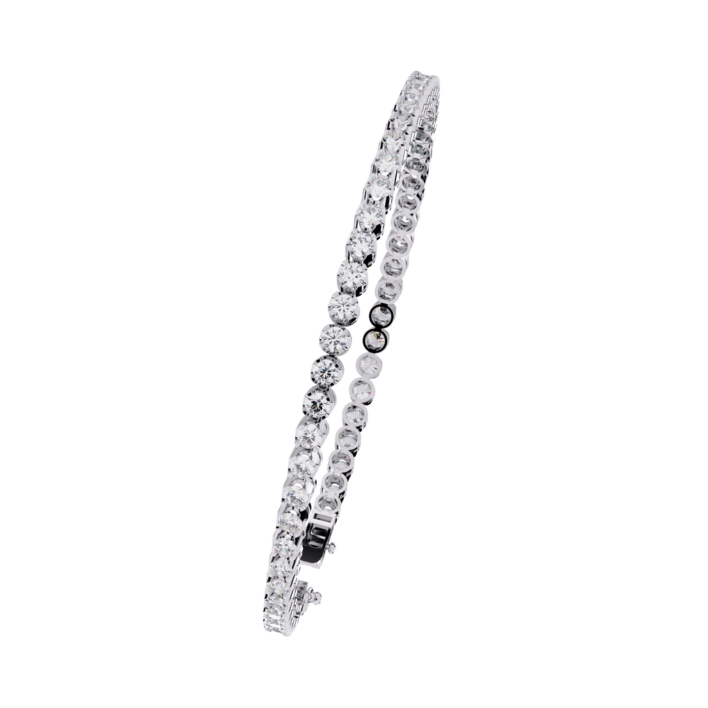 Single Row Diamond Bracelet
