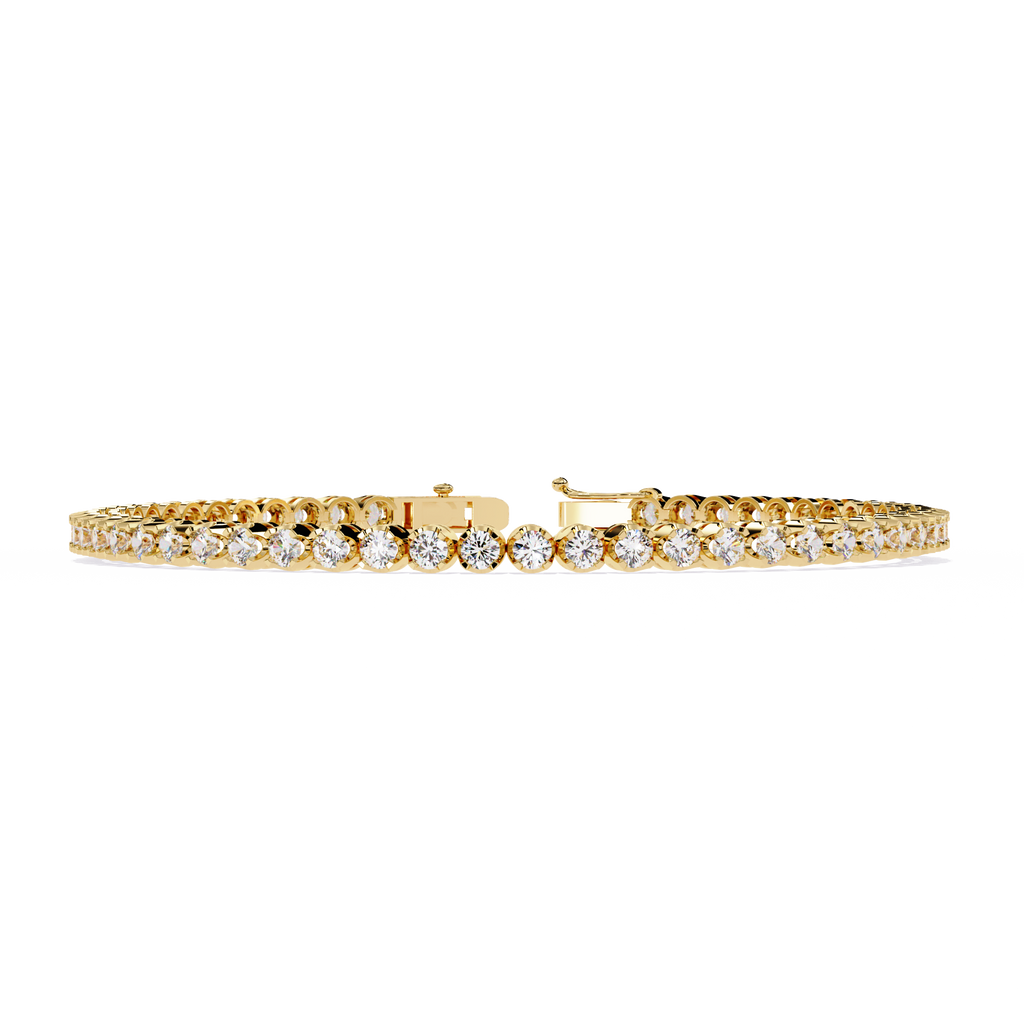 Single Row Diamond Bracelet