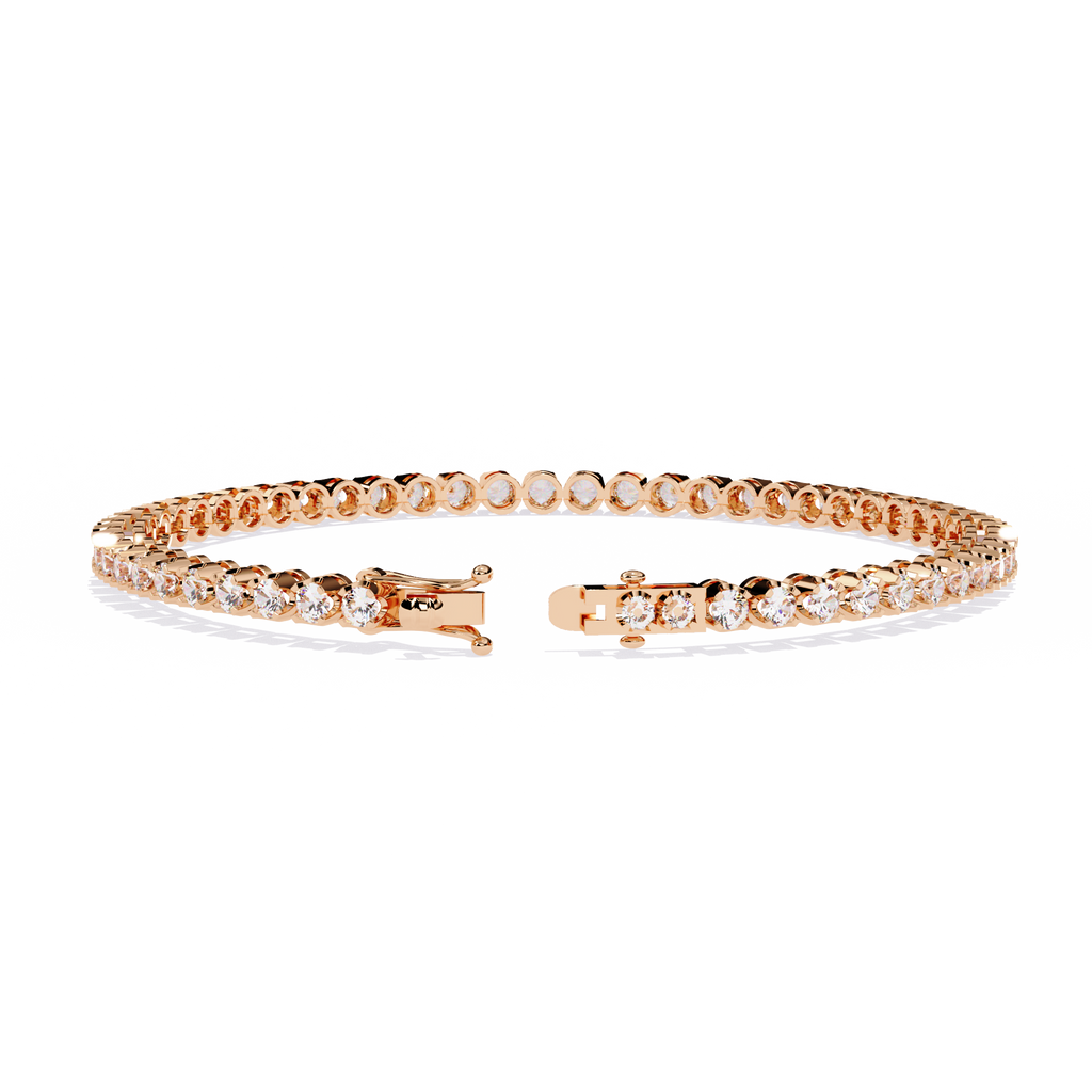 Single Row Diamond Bracelet