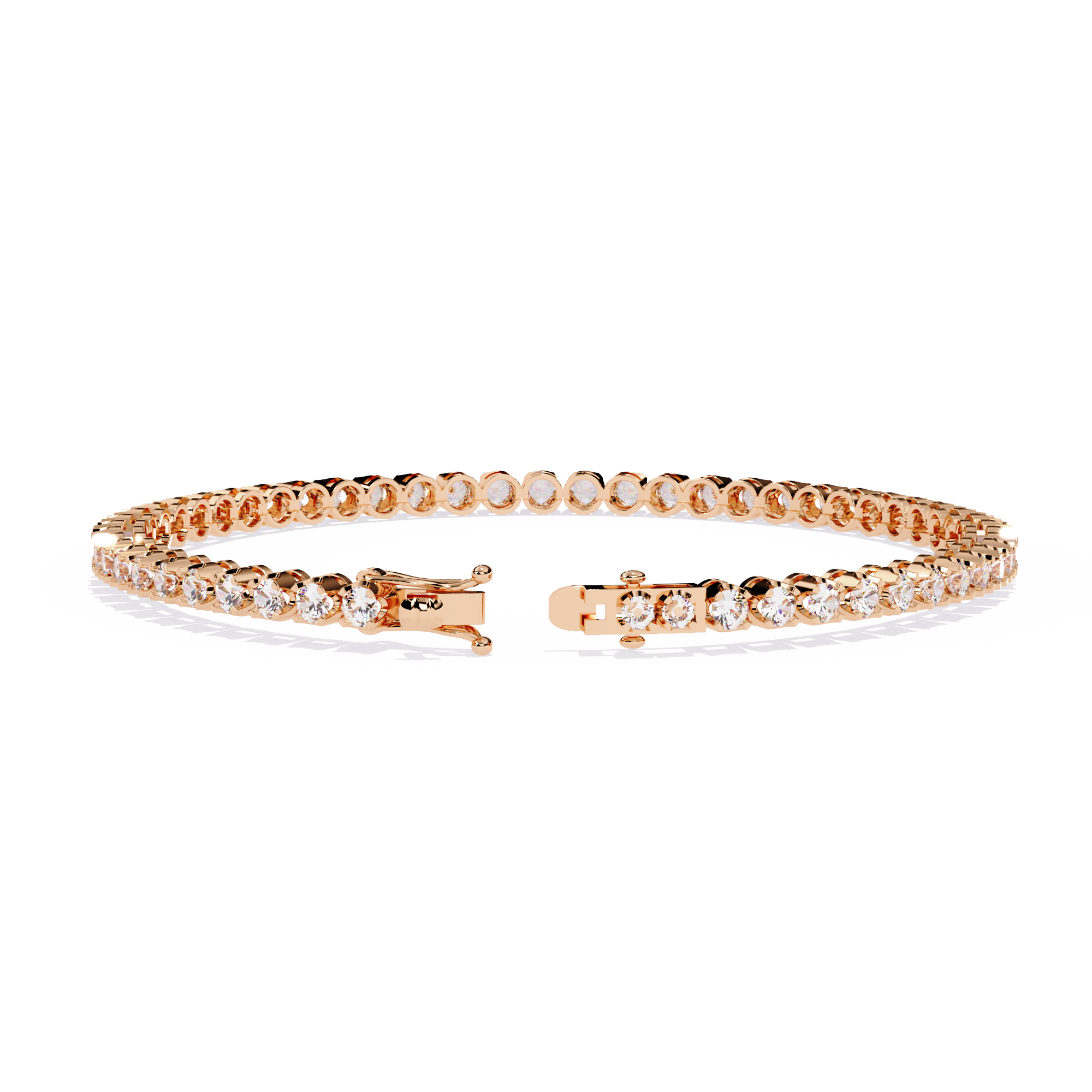 Single Row Diamond Bracelet