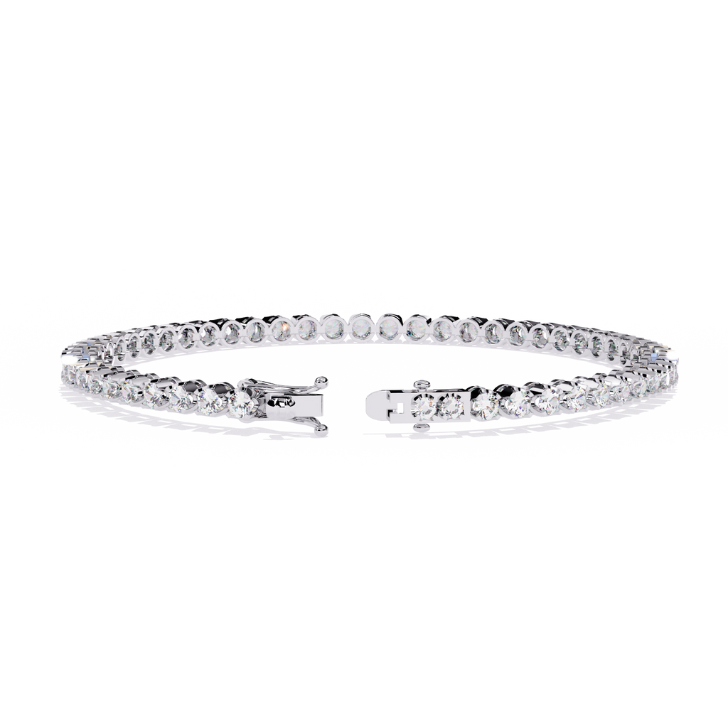 Single Row Diamond Bracelet