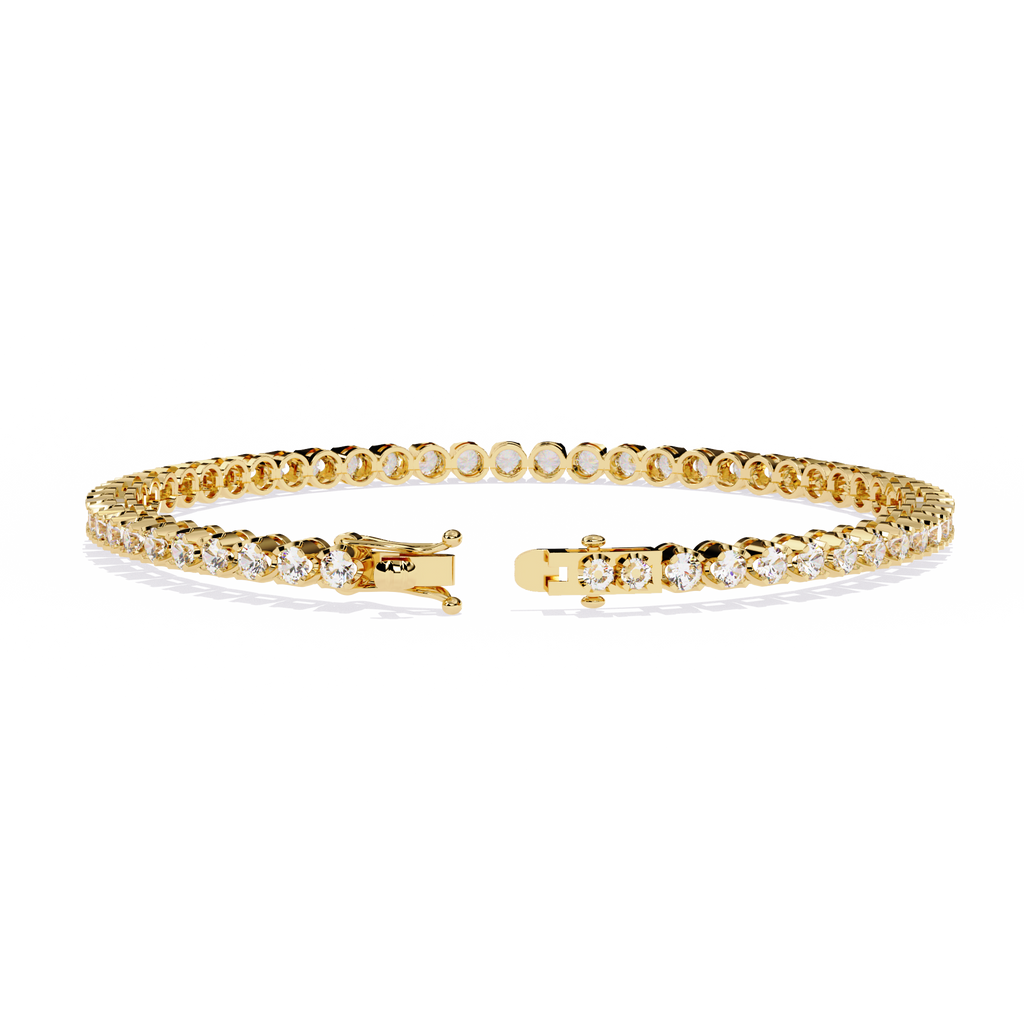 Single Row Diamond Bracelet