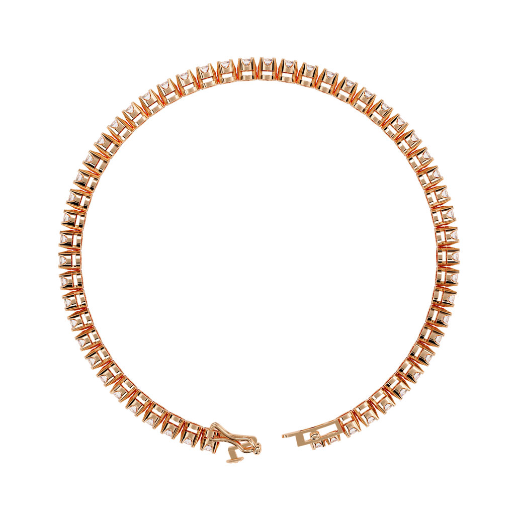 Single Row Diamond Bracelet