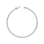 Delicate Diamond Line Bracelet