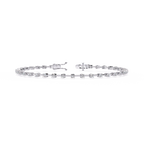 Delicate Diamond Line Bracelet