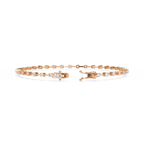 Delicate Diamond Line Bracelet