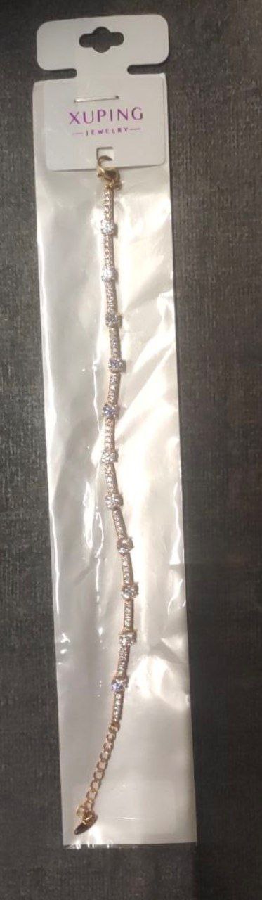 Silver / Gold / Rose gold Elegant Gold and Diamond Tennis Bracelet – Timeless Luxury & Sparkle