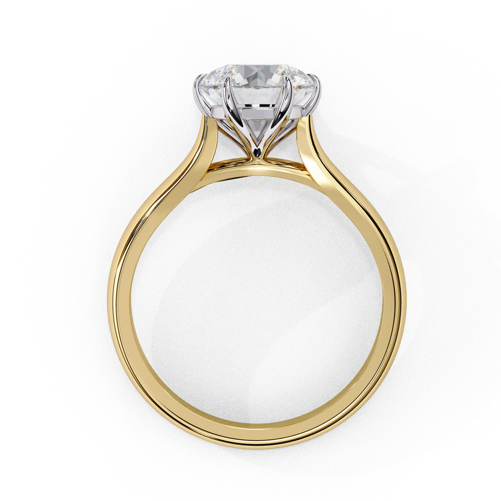 Classic Tapered Gold Ring