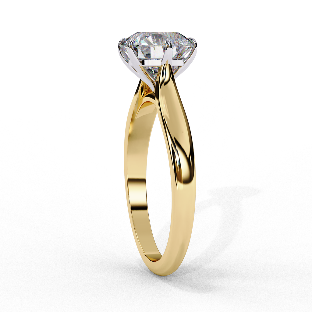 Classic Tapered Gold Ring
